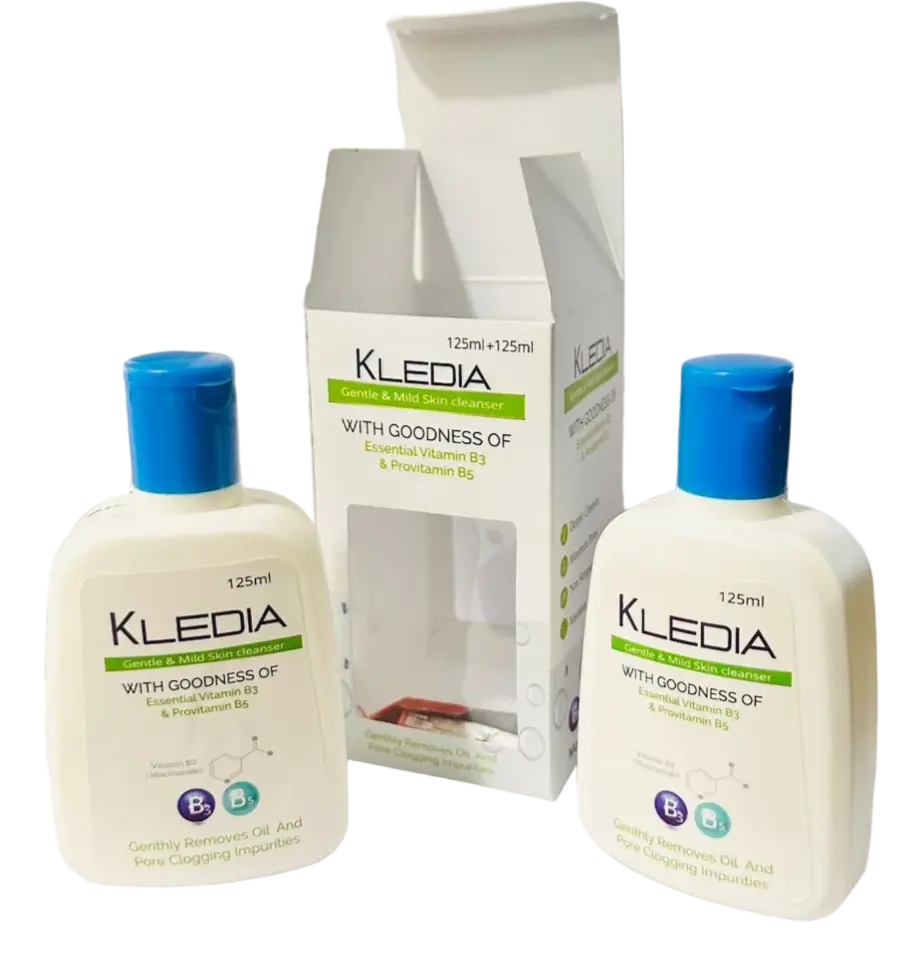 KLEDIA Face cleanser 125+125ml