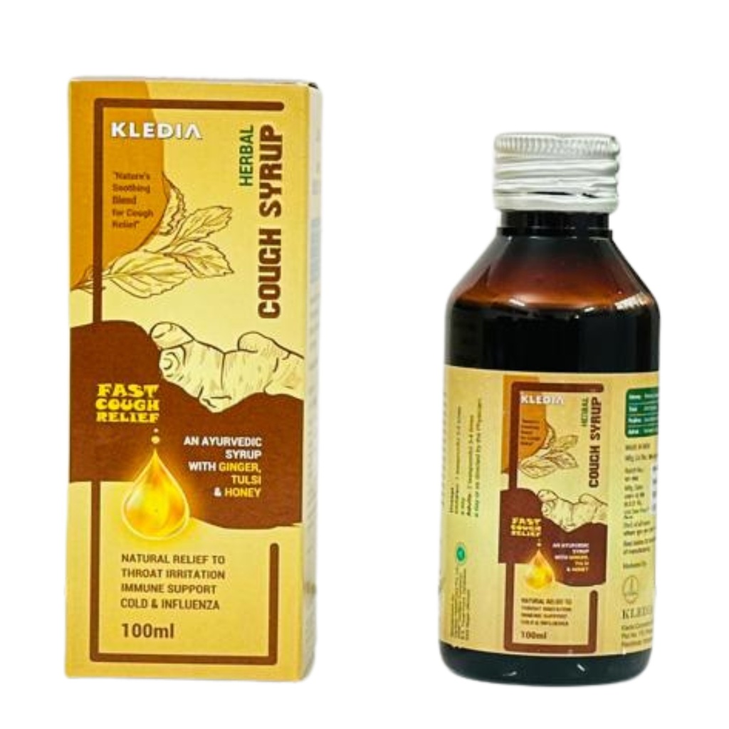 KLEDIA Herbal Cough Syrup , 100 ml